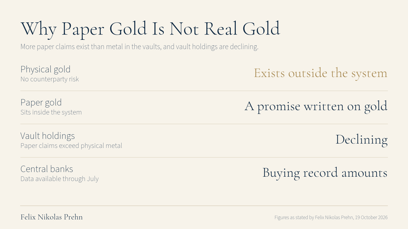 Chart from the Felix Nikolas Prehn video What Holds Its Value In a Currency Reset, and Why?